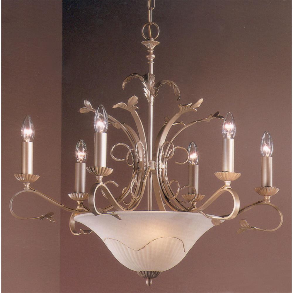 Classic Lighting 4118 PG Treviso Chandelier in Pearlized Gold