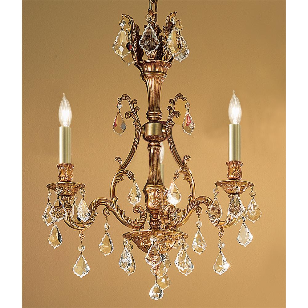 Classic Lighting 57362 AGP CGT Majestic Chandelier in Aged Pewter with Crystalique Golden Teak