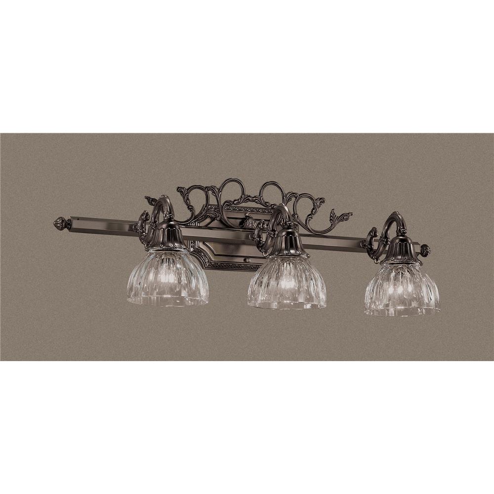Classic Lighting 57367 AGP Majestic Vanity in Aged Pewter