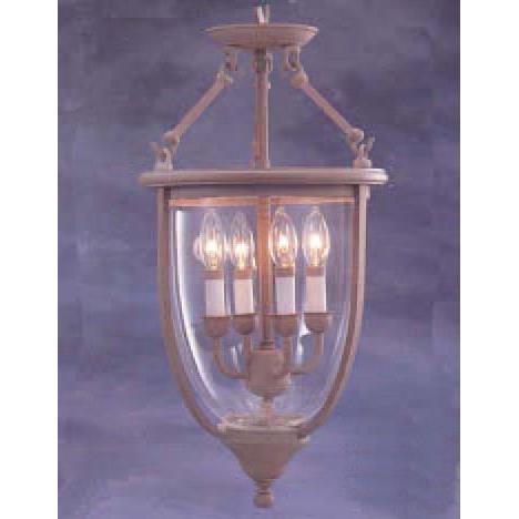 Classic Lighting 7904 WC Asheville Lanterns Pendant in Weathered Clay