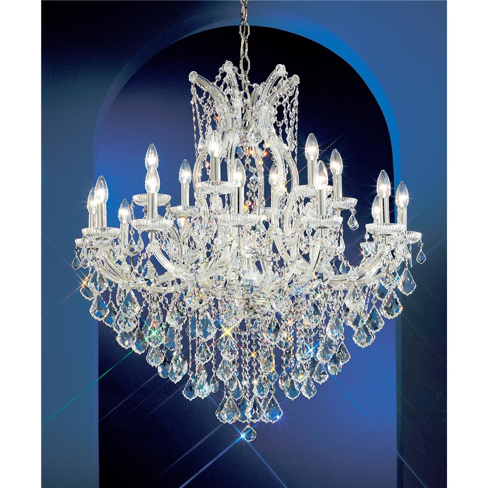 Classic Lighting 8138 OWG C Maria Theresa Chandelier in Olde World Gold with Crystalique