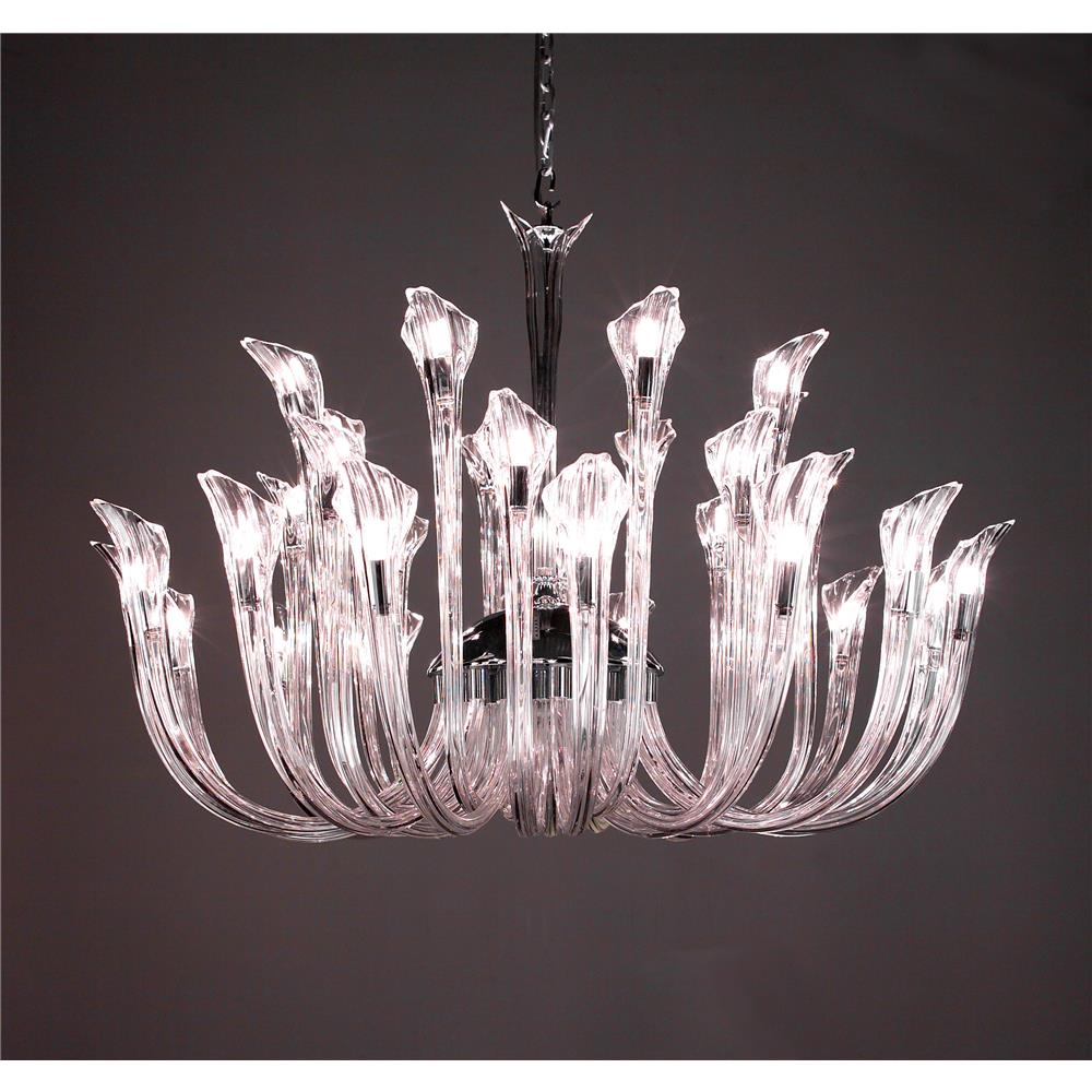 Classic Lighting 82025 CH Inspiration Chandelier in Chrome