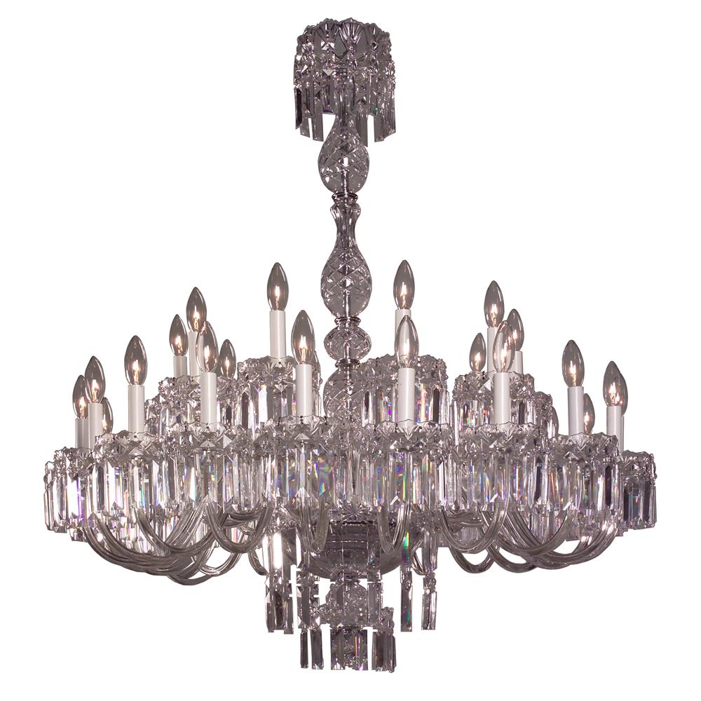 Classic Lighting 82034 CH CP Buckingham Chandelier in Chrome with Crystalique-Plus