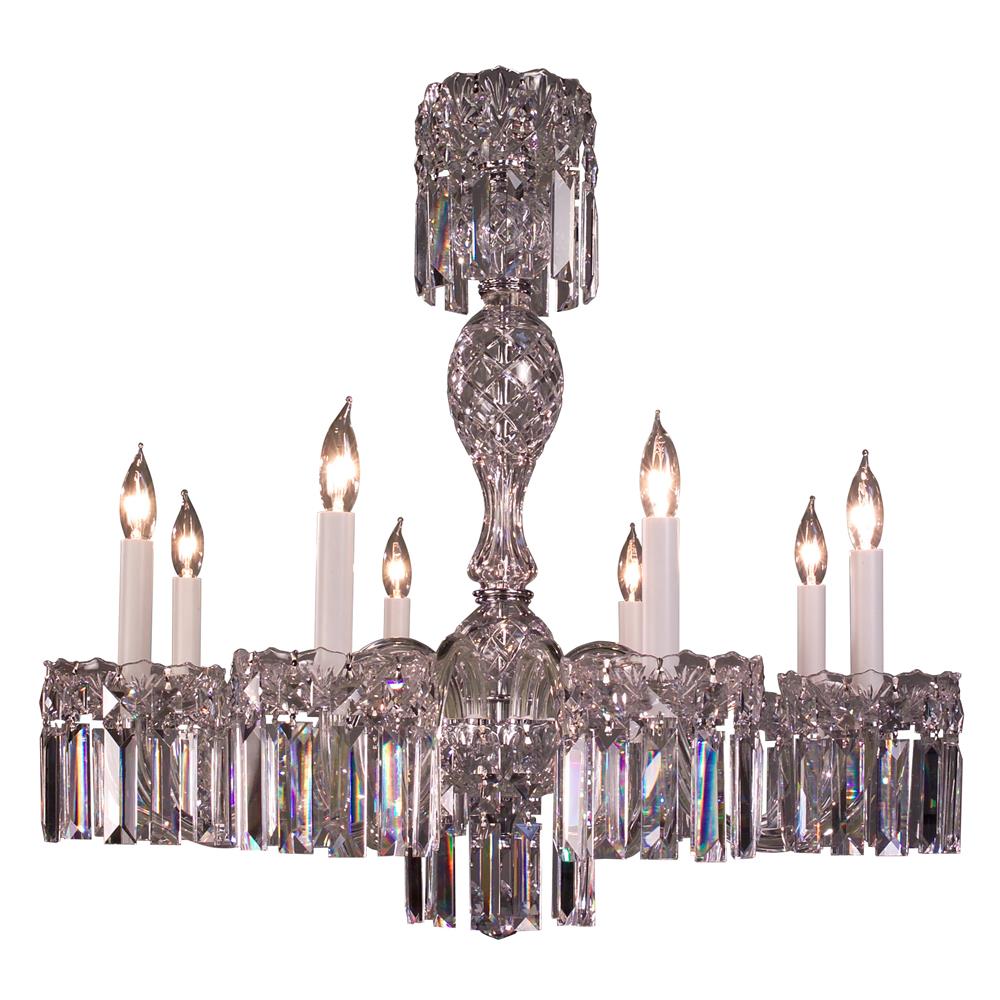 Classic Lighting 82038 CH CP Buckingham Chandelier in Chrome with Crystalique-Plus