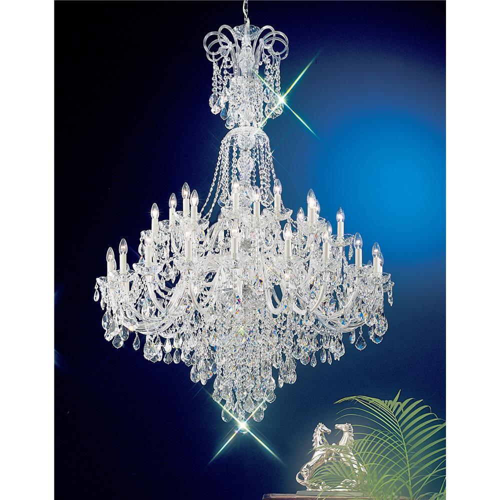 Classic Lighting 8265 CH C Bohemia Chandelier in Chrome with Crystalique
