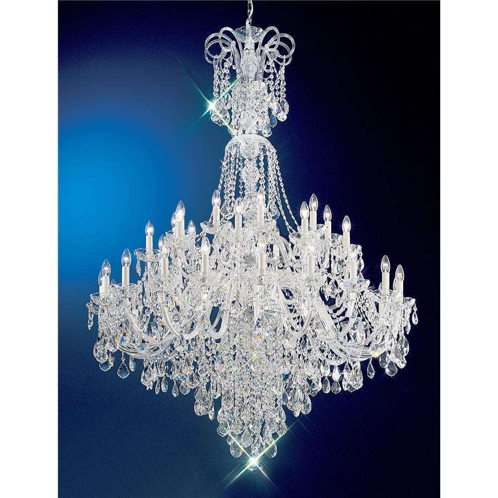 Classic Lighting 8266 G C Bohemia Chandelier in 24k Gold Plated with Crystalique