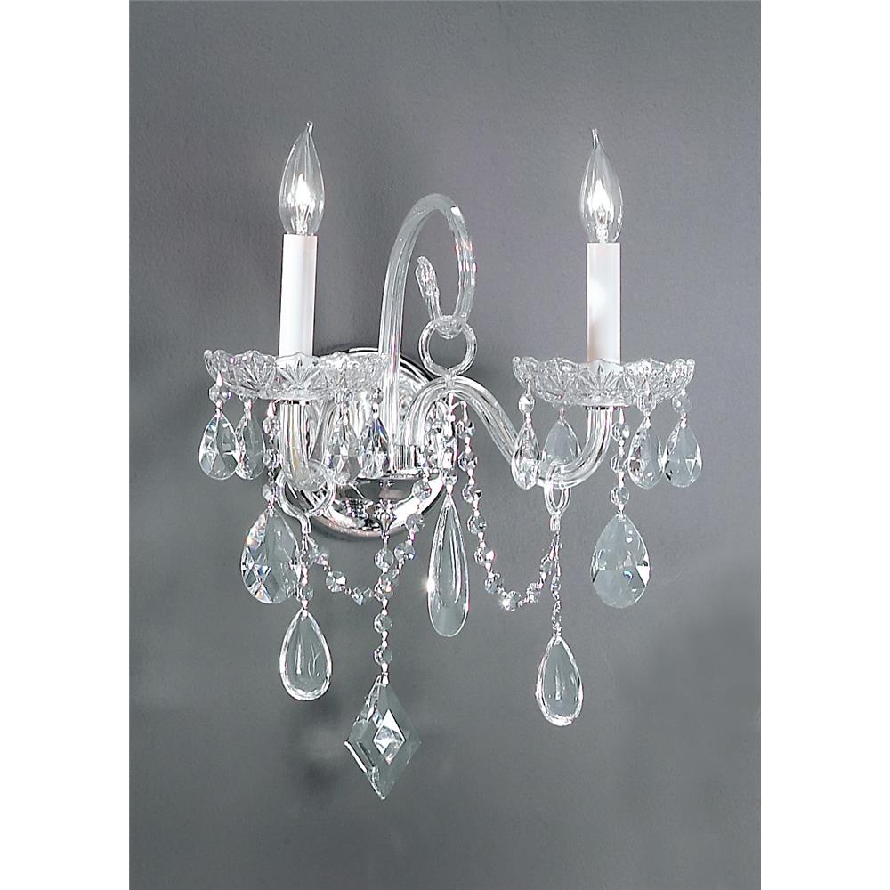 Classic Lighting 8282 G C Prague Chandelier in 24k Gold Plated with Crystalique