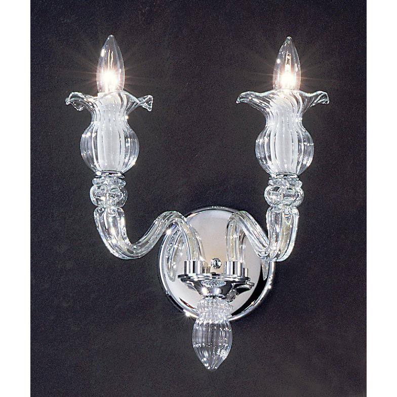 Classic Lighting 8292 CH Palermo Wall Sconce in Chrome