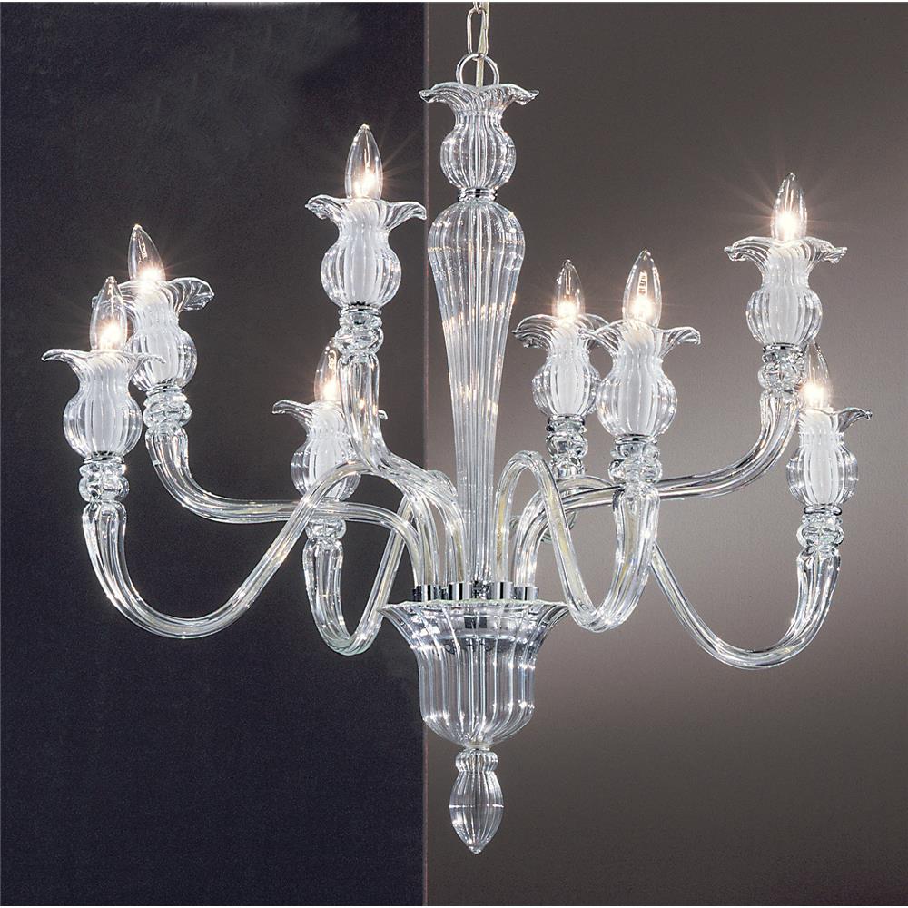 Classic Lighting 8293 CH Palermo Chandelier in Chrome