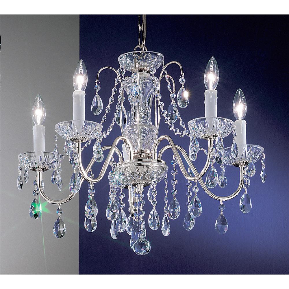 Classic Lighting 8385 EB C Daniele Chandelier in English Bronze with Crystalique
