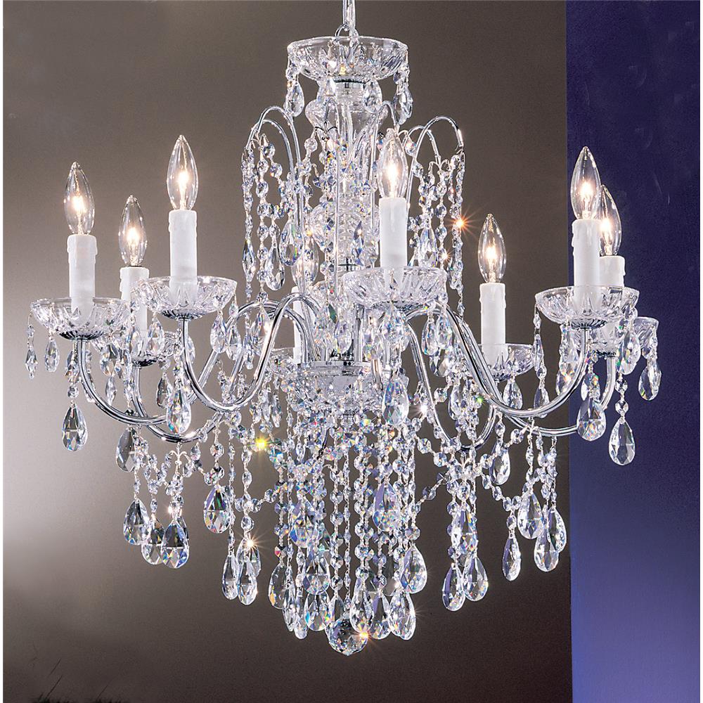Classic Lighting 8398 EB C Daniele Chandelier in English Bronze with Crystalique