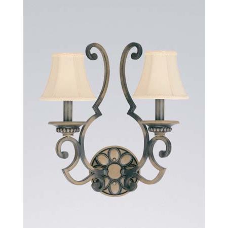 Classic Lighting 92702 HRW Westchester Wall Sconce in Honey Rubbed Walnut