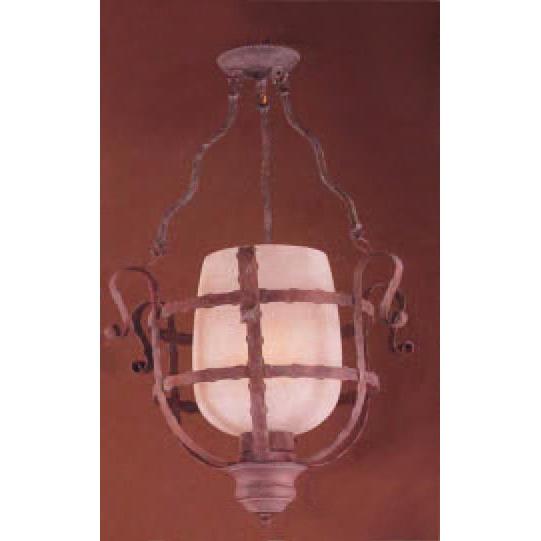Classic Lighting 9901 WC Malaga Weathered Clay 1 bulb Pendant