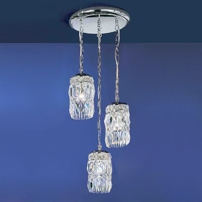 Classic Lighting 1083 EBG AT Cascade Chandelier in English Bronze with Gold with Amethyst