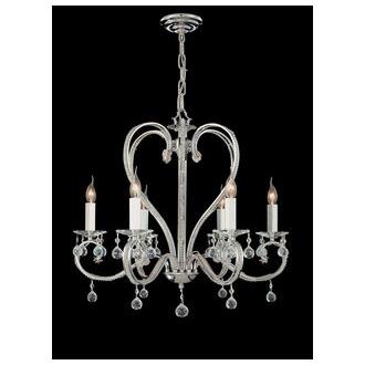 Classic Lighting 16096 CH CP Kennsington Chandelier in Chrome with Crystalique-Plus