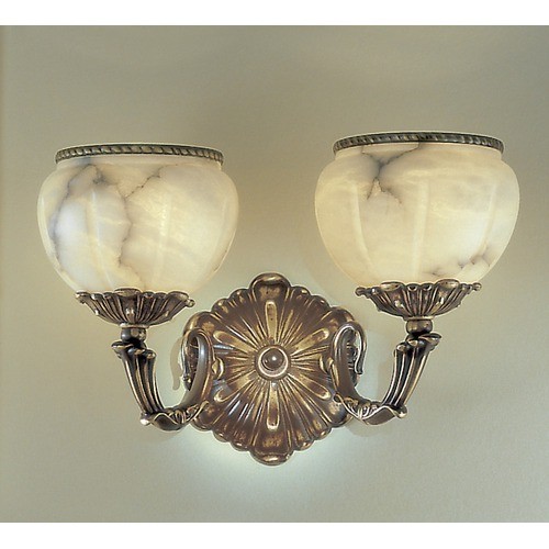 Classic Lighting 69602 VBZ C Alexandria I Wall Sconce in Victorian Bronze with Crystalique