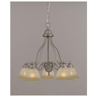 Classic Lighting 69625 RSB TCG Providence Chandelier in Rustic Bronze