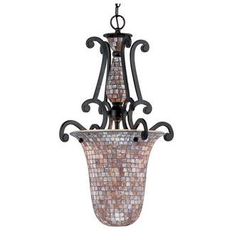 Classic Lighting 71144 ORB Pearl River Pendant in Oil Rubbed Bronze