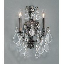 Classic Lighting 8000 AB Versailles Wall Sconce in Antique Bronze