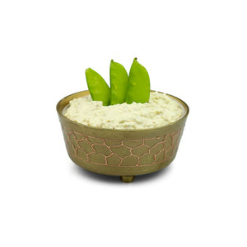 Small Gold Dip Container Bowl With Enamel Finish