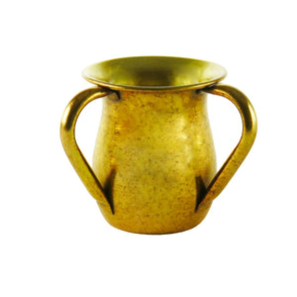 Gold Ceramic Wash Cup