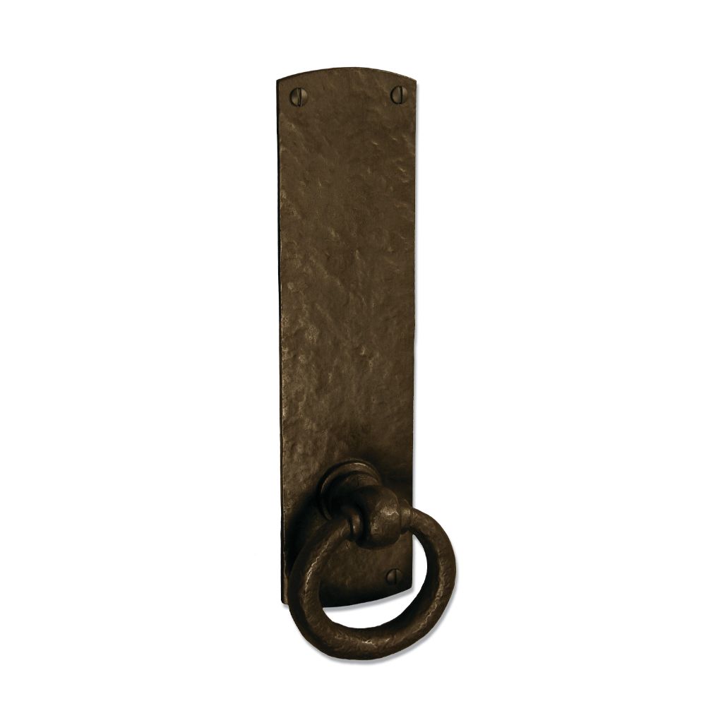 Coastal Bronze 220-10-DBL Arch Plate 11" Mortise Entry in Dark Brown Bronze