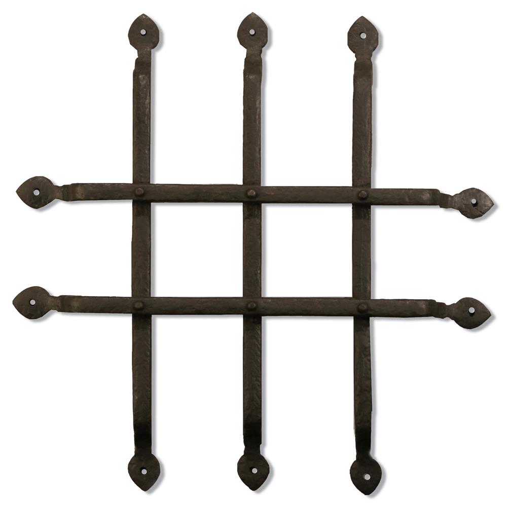 Coastal Bronze 70-100 Grill -14" x 14" /  two bars by three bars 