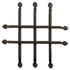 Coastal Bronze 70-110 Grill - 14" x 14" /  two bars by two bars 
