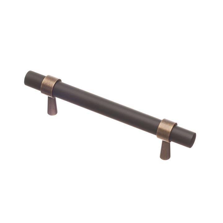 Colonial Bronze 1303-10BX15 3 1/2" center to center Pull  - Oil Rubbed Bronze and Satin Nickel