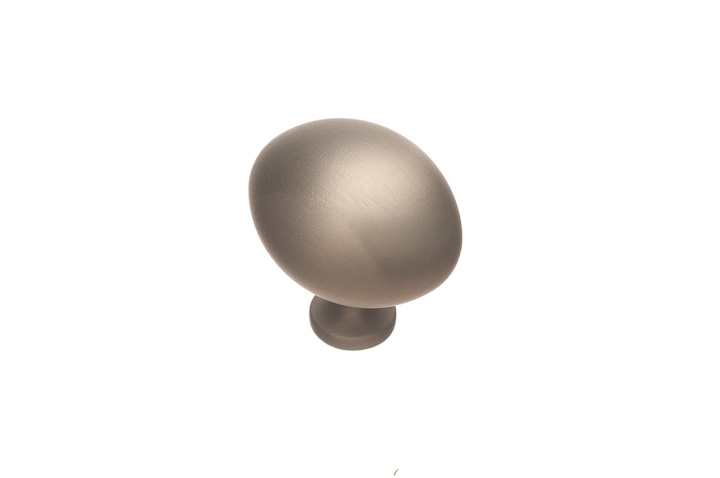 Colonial Bronze 199-3A Oval 1 1/4" x 1 1/2" - Polished Brass Unlacquered Knob