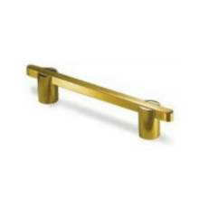 Colonial Bronze 40S-8-15X15-10H  8" Split Finish Pull Surface Mount - Satin Nickel and Satin Nickel