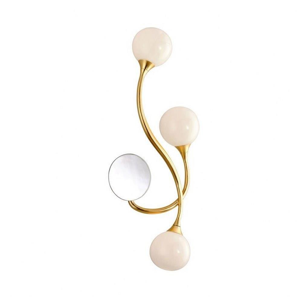 Corbett Lighting 294-13-GL Signature Wall Sconce in Gold Leaf