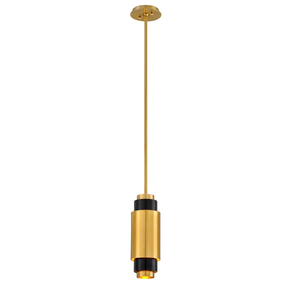 Corbett Lighting 303-41 Sidcup Pendant In Vintage Brass Bronze Accents