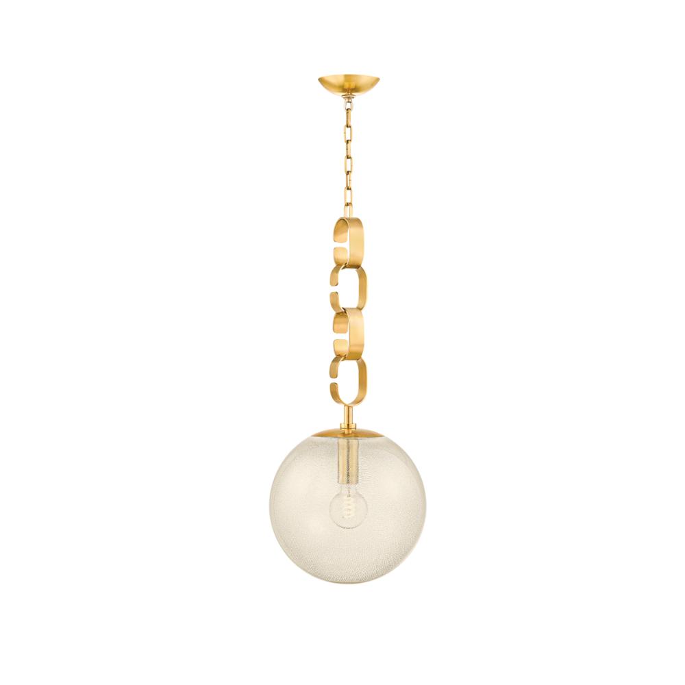 Corbett Lighting 374-13-VB Nessa Pendant in Vintage Brass