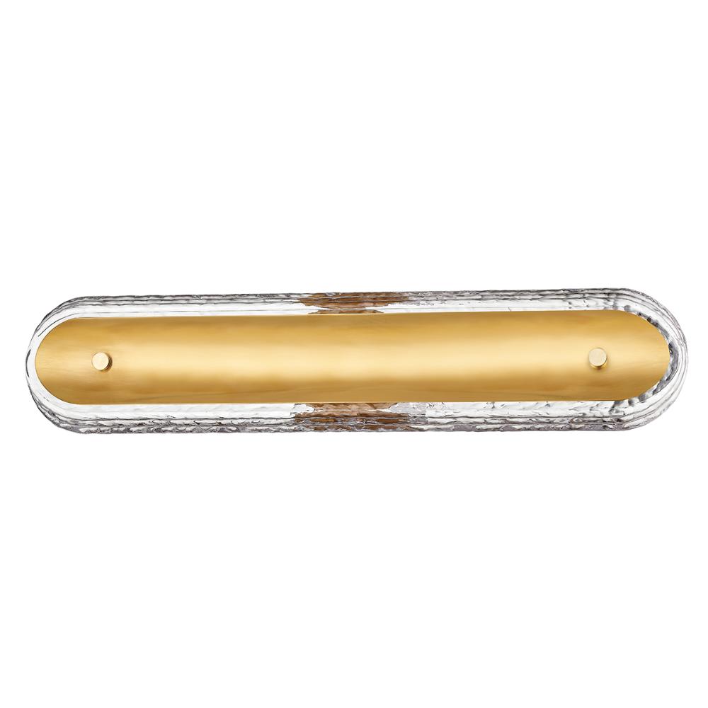 Corbett Lighting 422-24-VB 1 Light Sconce in Vintage Brass