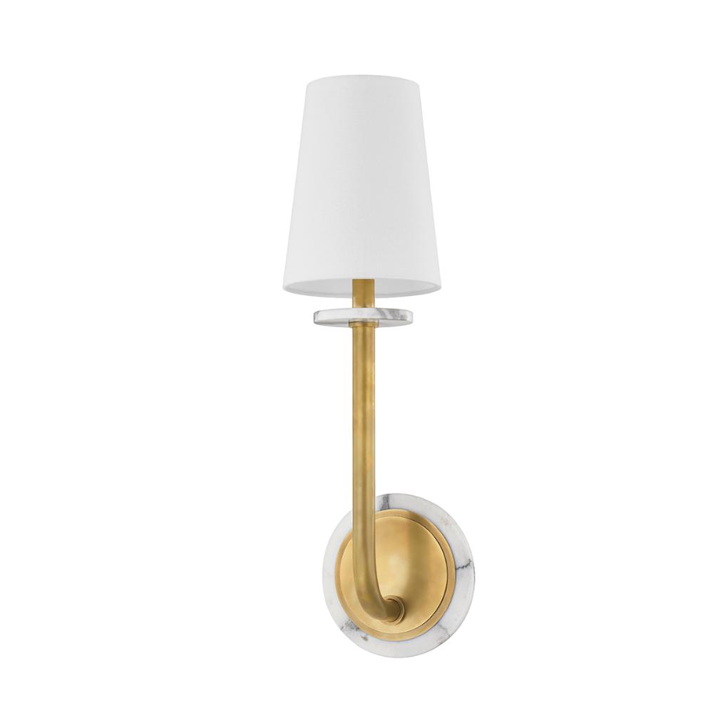 Corbett Lighting 446-22-VB 1 Light Sconce in Vintage Brass