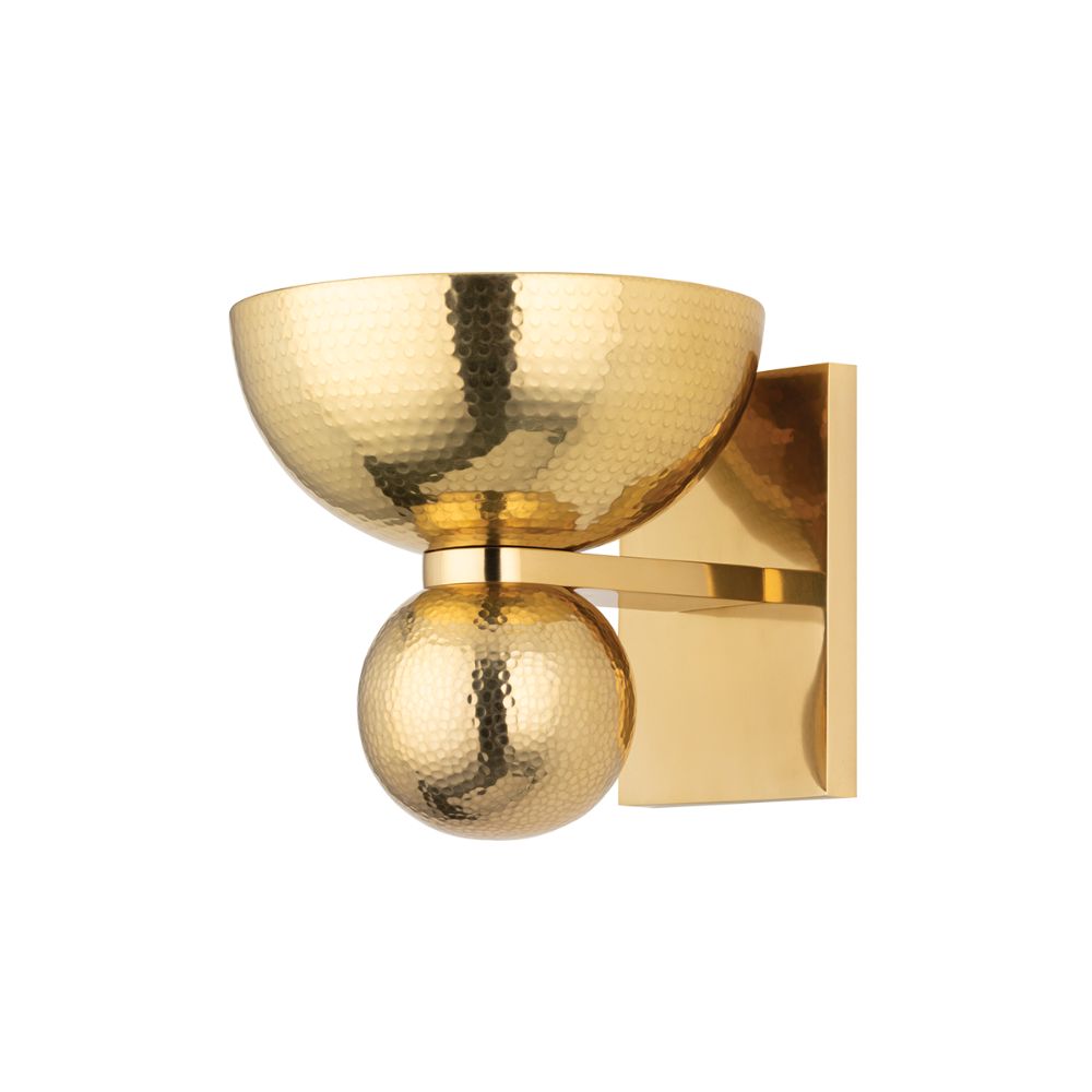 Corbett Lighting 456-01-VB Catania Wall Sconce in Vintage Brass