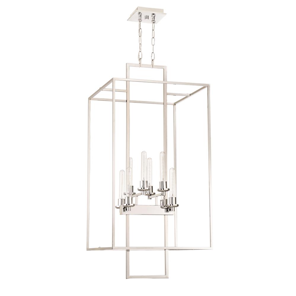 Craftmade 41538-CH Cubic 8 Light Foyer in Chrome