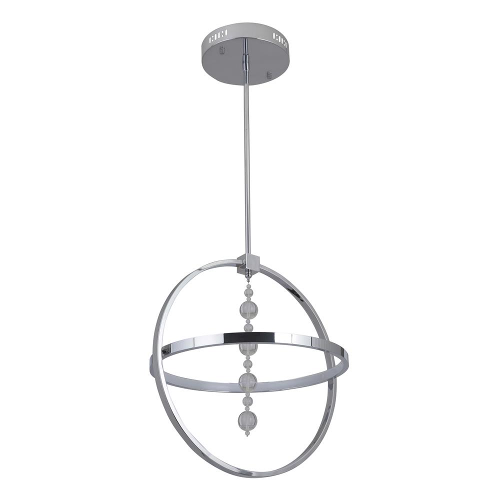 Craftmade 42721-CH-LED Anello 1 Ring LED Pendant in Chrome