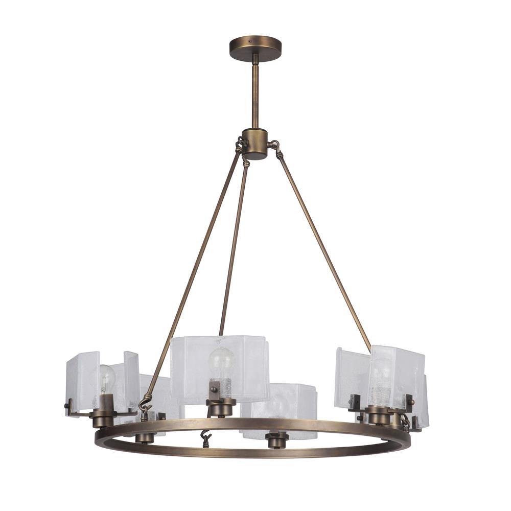 Craftmade 47626-PLN Trouvaille 6 Light Chandelier in Polished Nickel