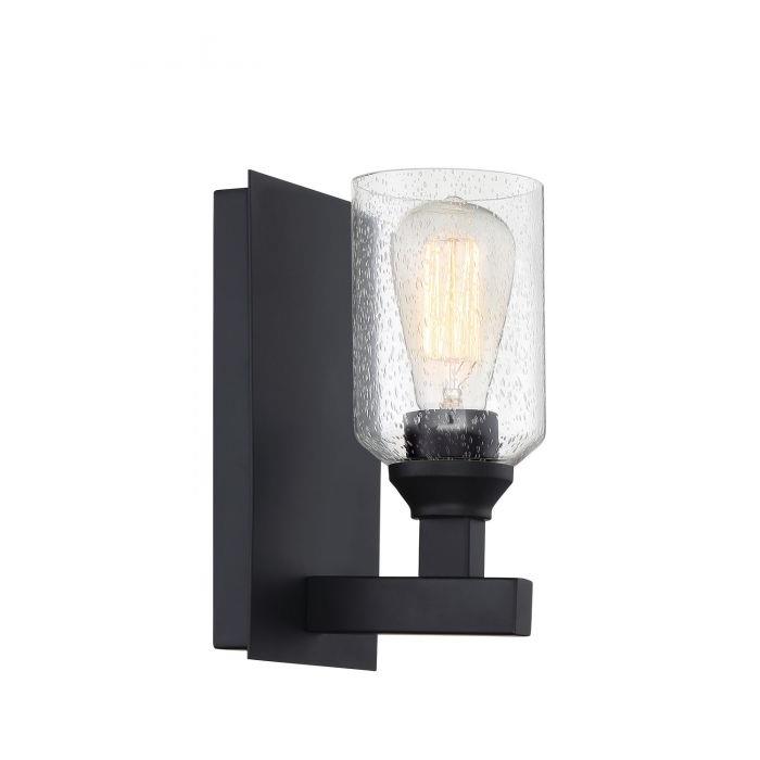 Craftmade 53161-FB Chicago 1 Light Wall Sconce in Flat Black