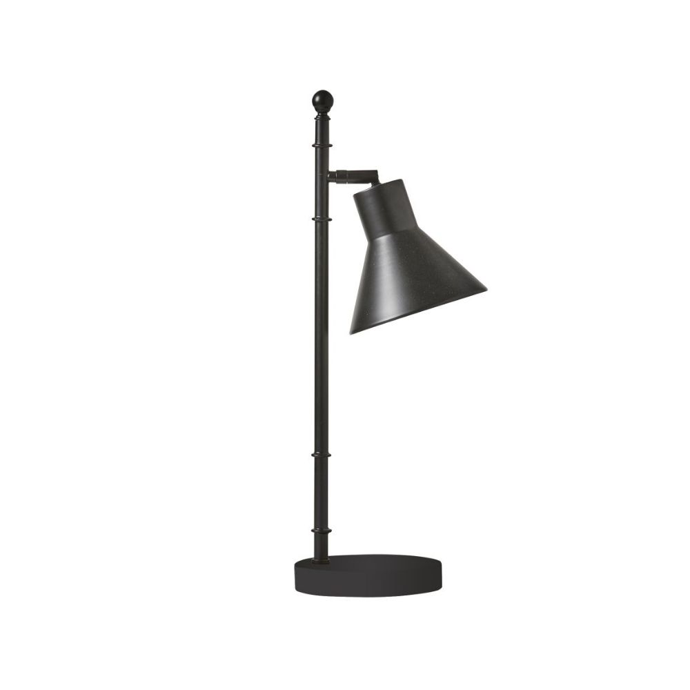 Craftmade 86251 Table Lamp, Flat Black Finish