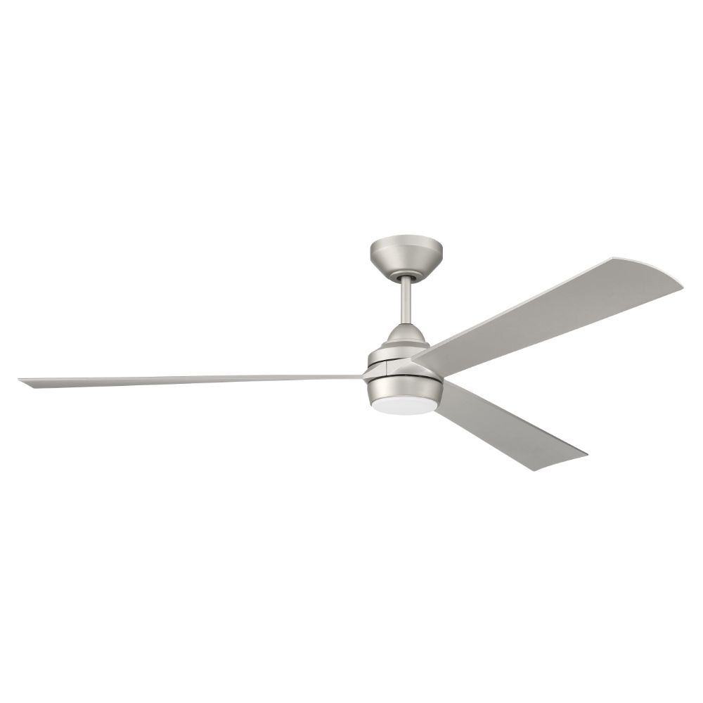 Craftmade STL60PN3 60" Sterling Fan, Painted Nickel Finish, Blades Included