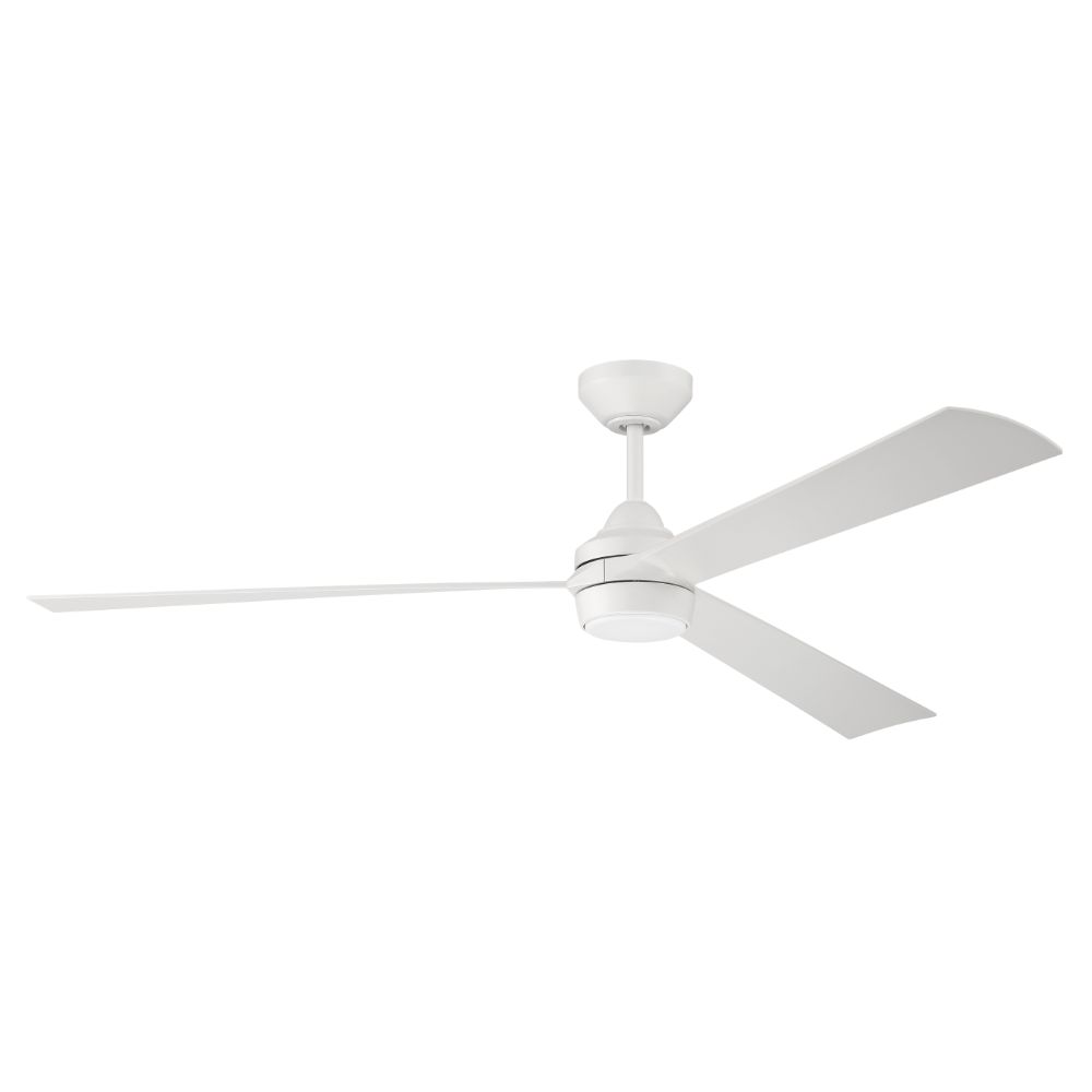 Craftmade STL60W3 60" Sterling Fan, White Finish, Blades Included