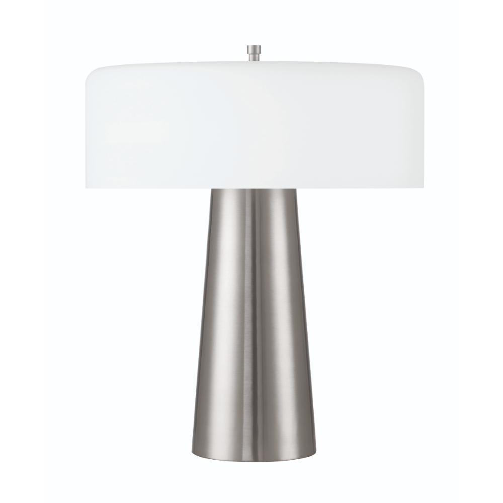 Craftmade 87001BNK-T 1 Light LED Table Lamp in Brushed Polished Nickel