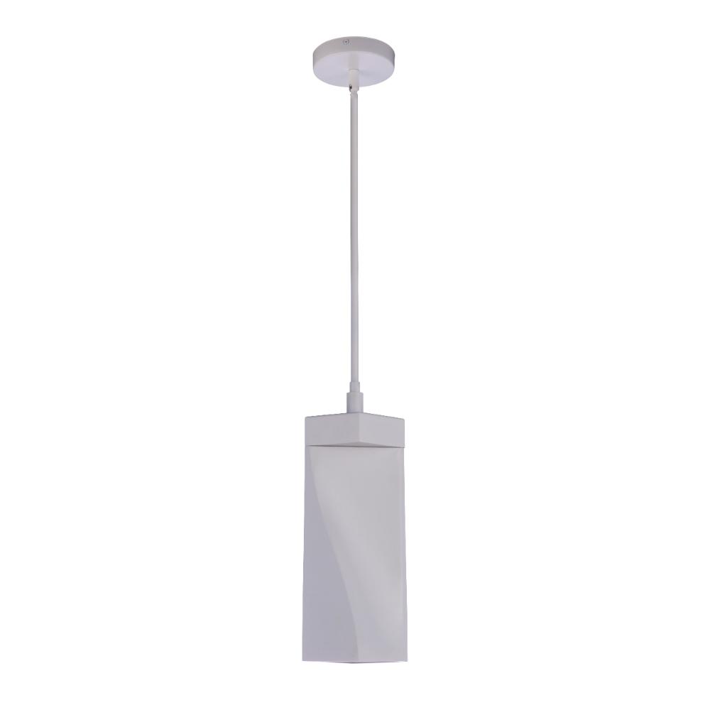 Craftmade P990W-LED Drama LED Mini Pendant in White