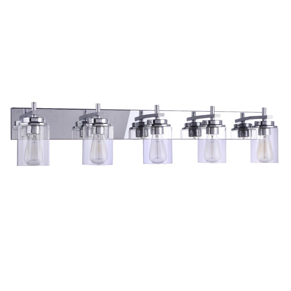 Craftmade 17441CH5 Reeves 5 Light Vanity in Chrome