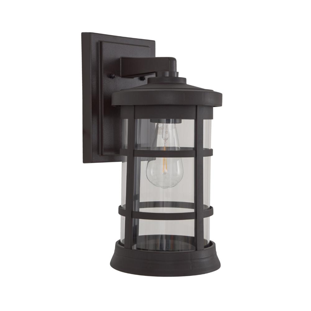 Craftmade ZA2314-BZ-C Resilience Large Outdoor Lantern in Bronze, Clear Lens