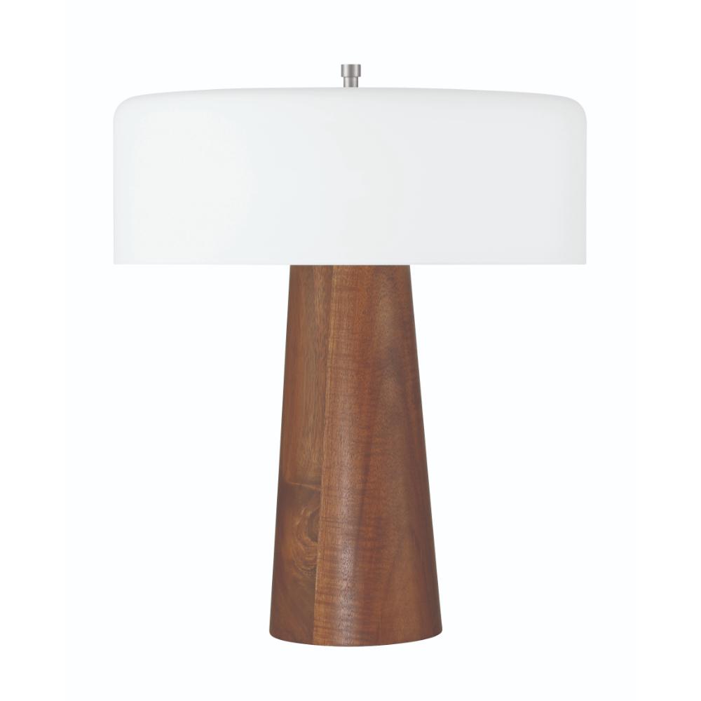 Craftmade 87001WN-T 1 Light LED Table Lamp in Walnut