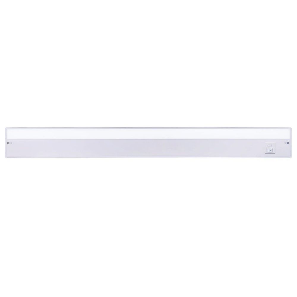 Craftmade CUC3036-W-LED Undercabinet Light Bar, White Finish